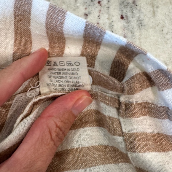 Mirth striped tunic, size small - Picture 5 of 7